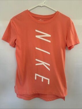 Nike Salmon Pink Women's size XS Vertical Logo Short-Sleeve Tee